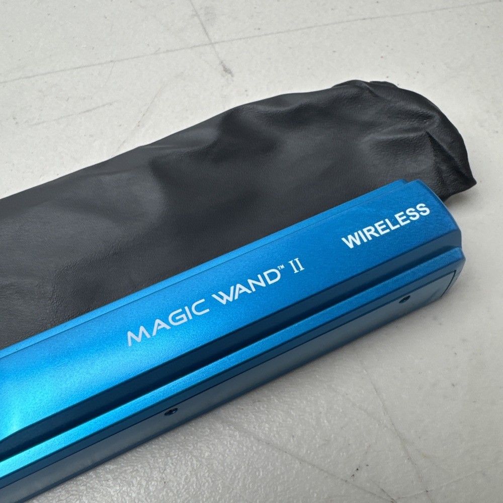 VuPoint Solutions Magic Wand II Handheld Document Scanner Blue