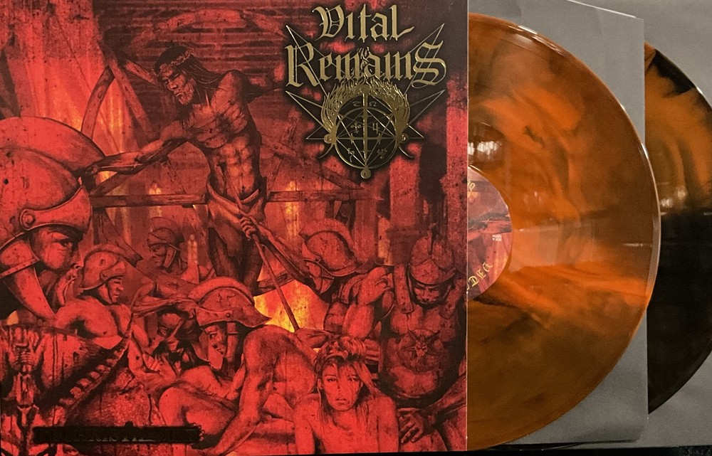 Vital Remains – Dechristianize LP 2024 Listenable – POSH724 [Double Fire Marble]