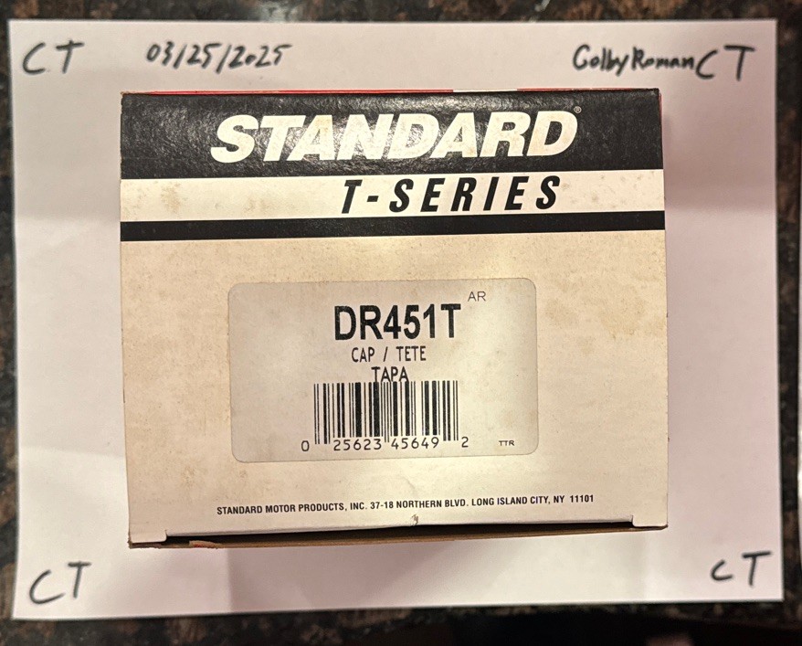 Distributor Cap Standard DR451T