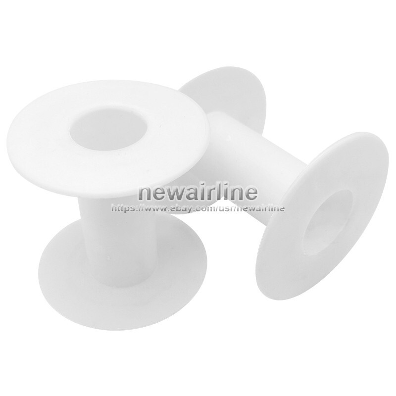 2pcs 57x55mm Plastic Bobbin Wire Coil Frame Winding Amplifier Crossover Inductor