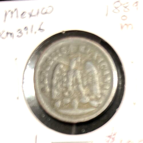 Mexico 1889 Mo centavo KM 391.6