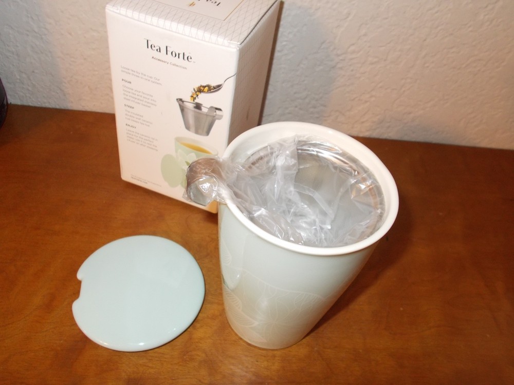 Tea Forte Lotus Steeping Cup W/ Infuser