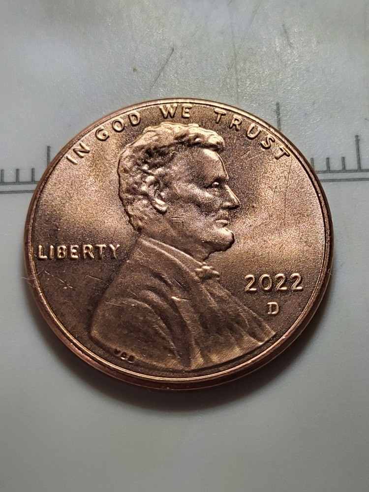 2022 D Penny With Errors..!