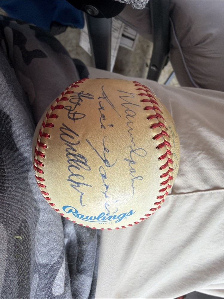 HOF Team Signed Baseball