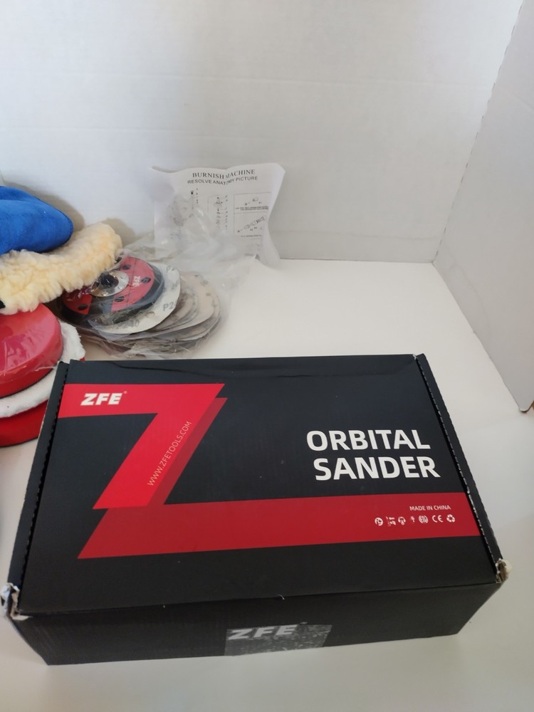 New ZFE Pneumatic Orbital Sander