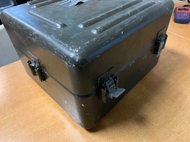 Army Storage case, night vision case, camera ammo and food storage. aluminum