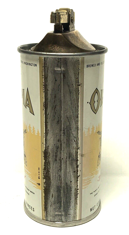 OLYMPIA BEER CAN CIGARETTE LIGHTER