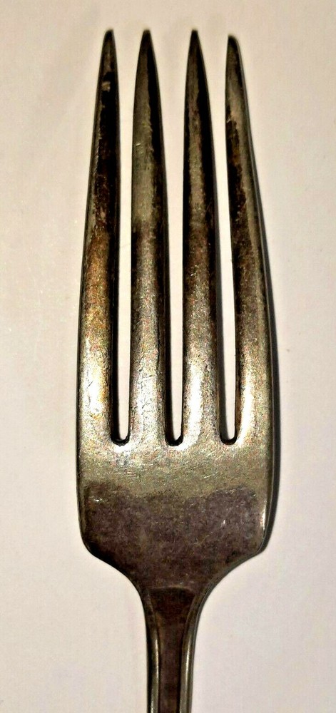 Vintage silver plated fork marked COURT SILVER PLATE