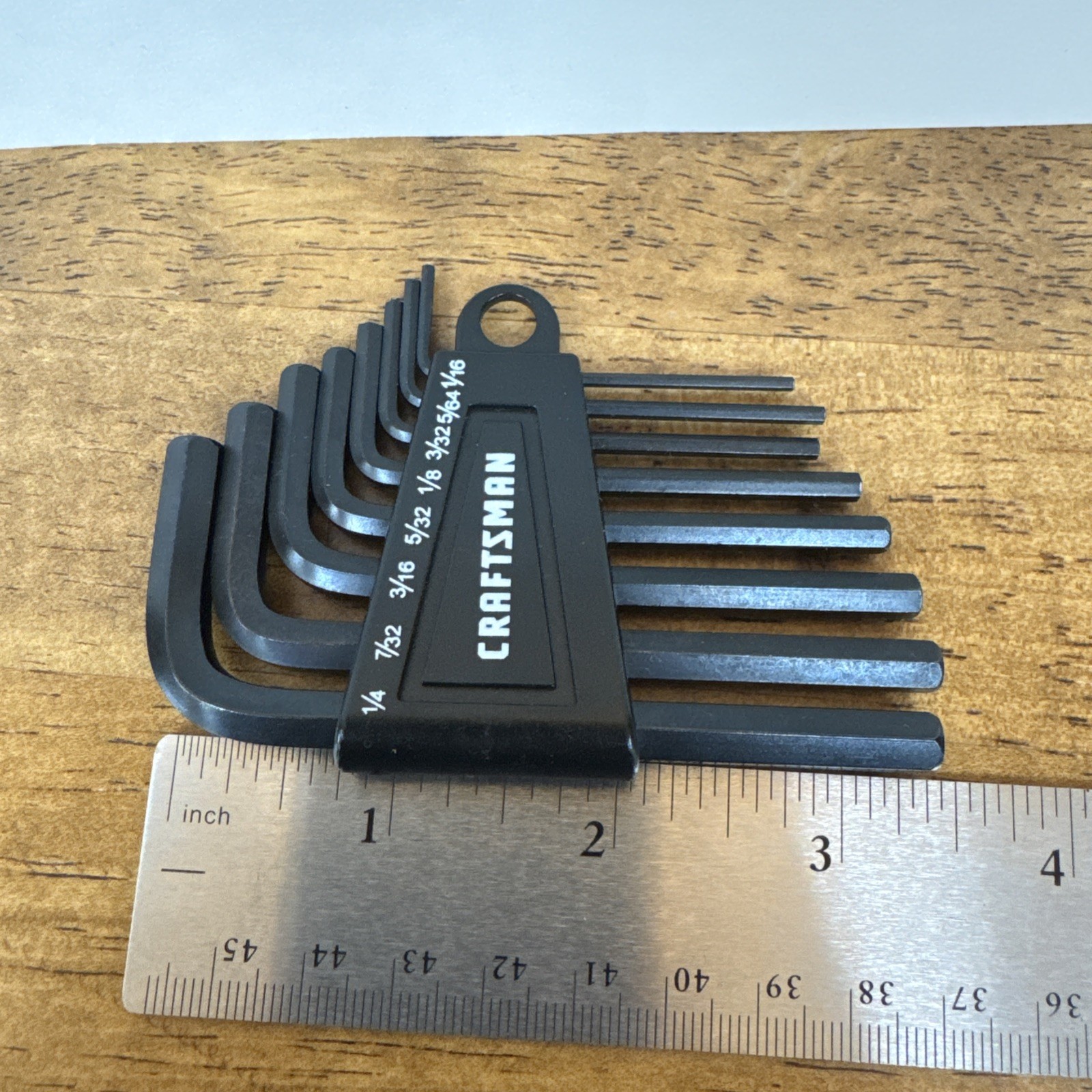 Craftsman 16pc SAE and Metric Allen / Hex key wrench sets