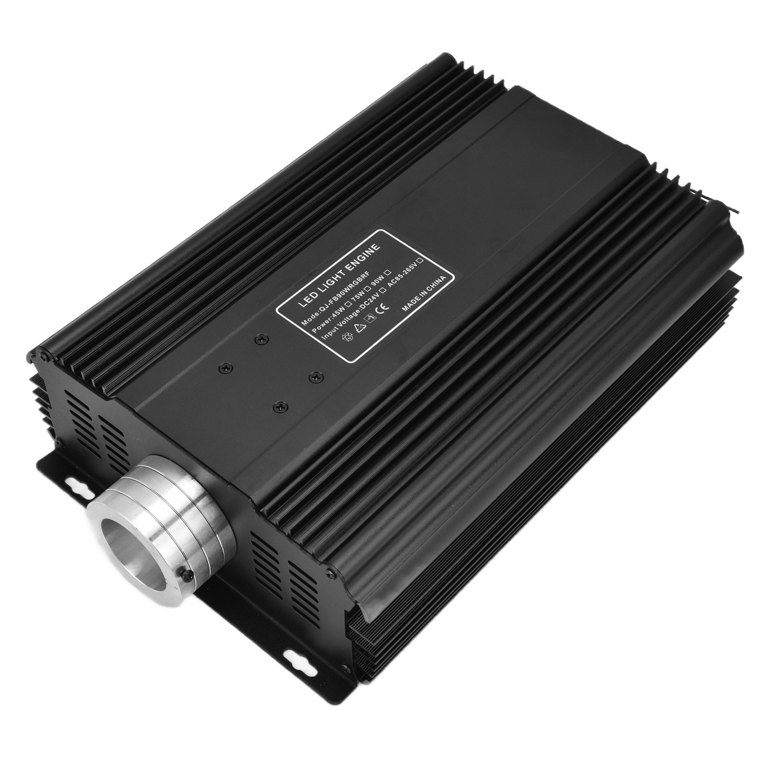 90W LED Fiber Optic Lights Kit RGB+W Fiber Optic Driver With 28Key Remote