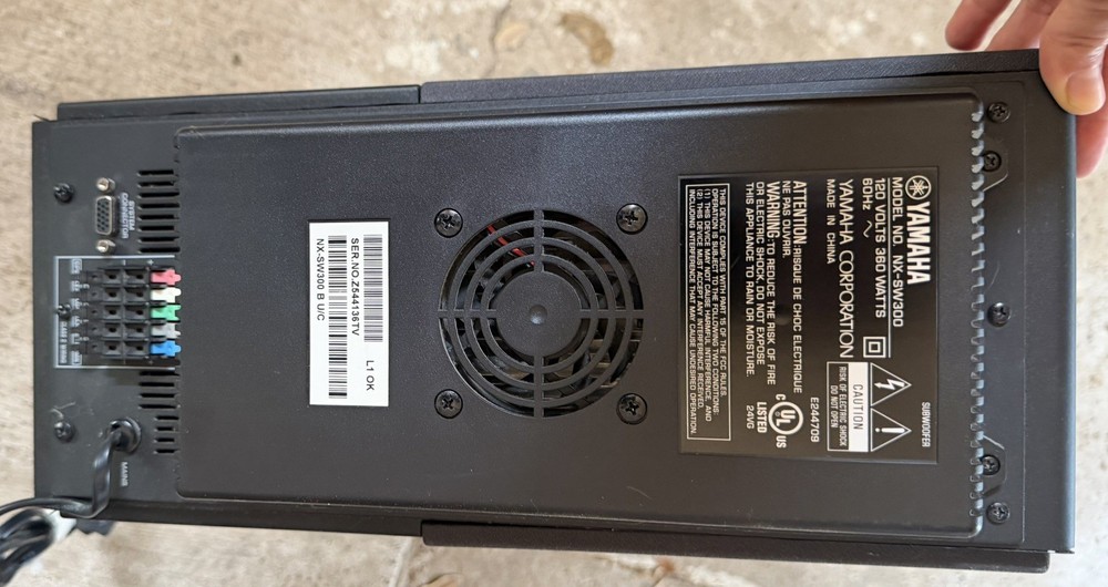 Yamaha Home Theater System