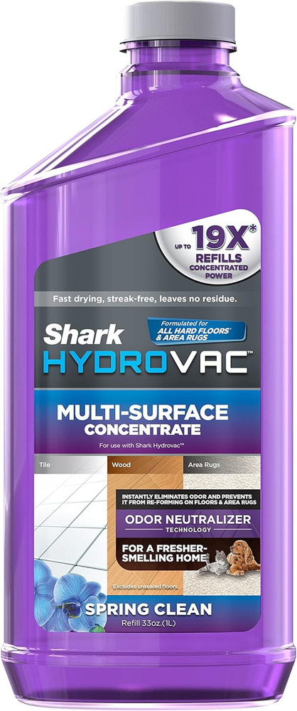 Shark Hydrovac Multi-Surface 33-Oz. Concentrate with Odor Neutralizer Technology