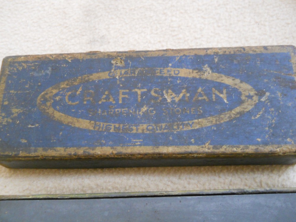 Vintage Craftsman Combination Sharpening Stones
