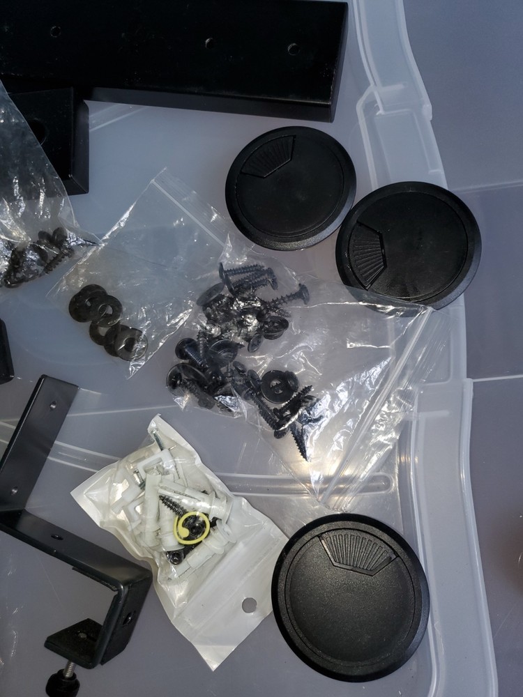 Electronic Split board Desk Hardware Baskets Connection Parts Screws Etc