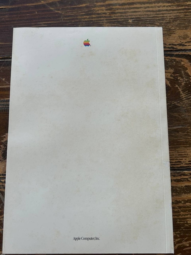 Apple Direction for the Nineties John Sculley 1988 Booklet Apple Computer
