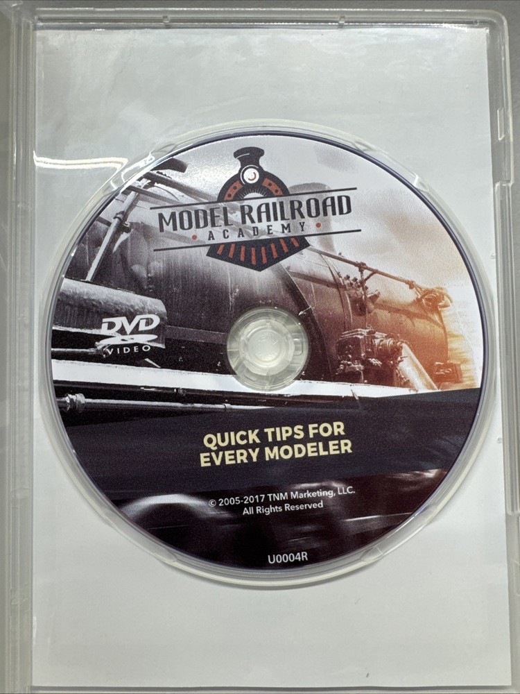 Model Railroad Academy DVD QUICK TIPS FOR EVERY MODELER HO Scale N Scale