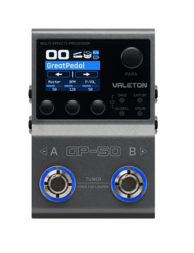 Valeton GP-50 Multi-Effects Processor and Snap Tone & IR Loader