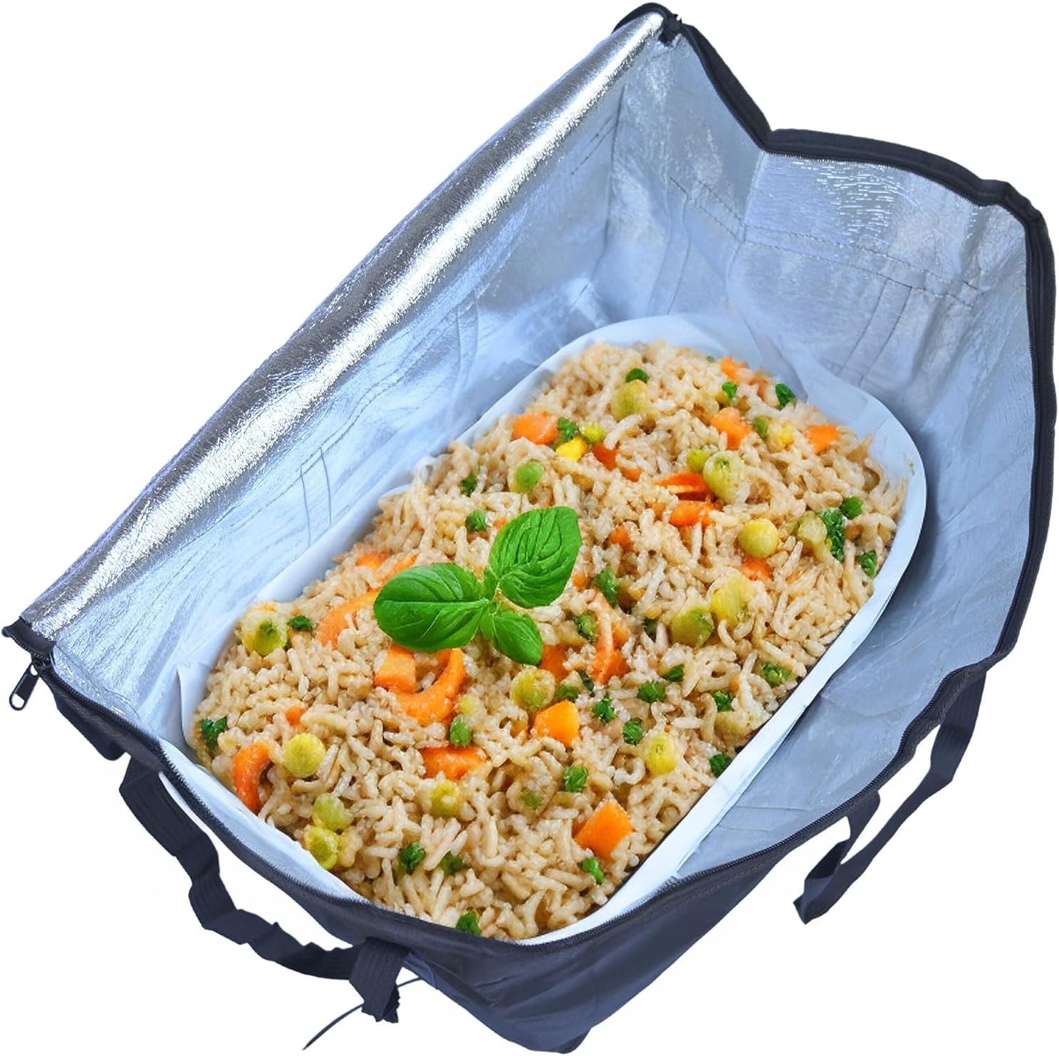 Electric Heated Insulated Food Delivery Bag, Pizza Bags for 23x14