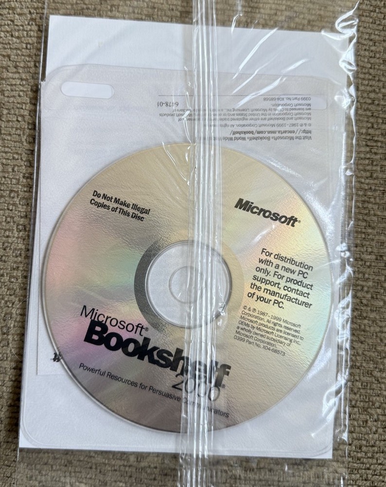 MICROSOFT BOOKSHELF 2000 CD