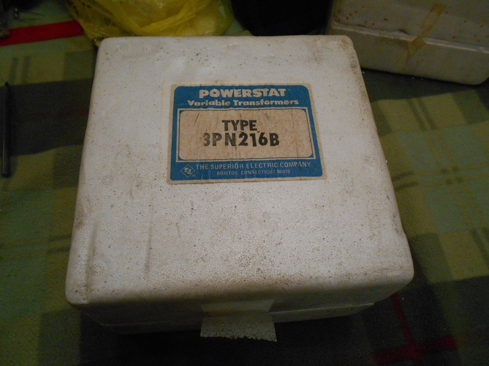 Superior Electric Powerstat 3PN216B Variable Autotransformer