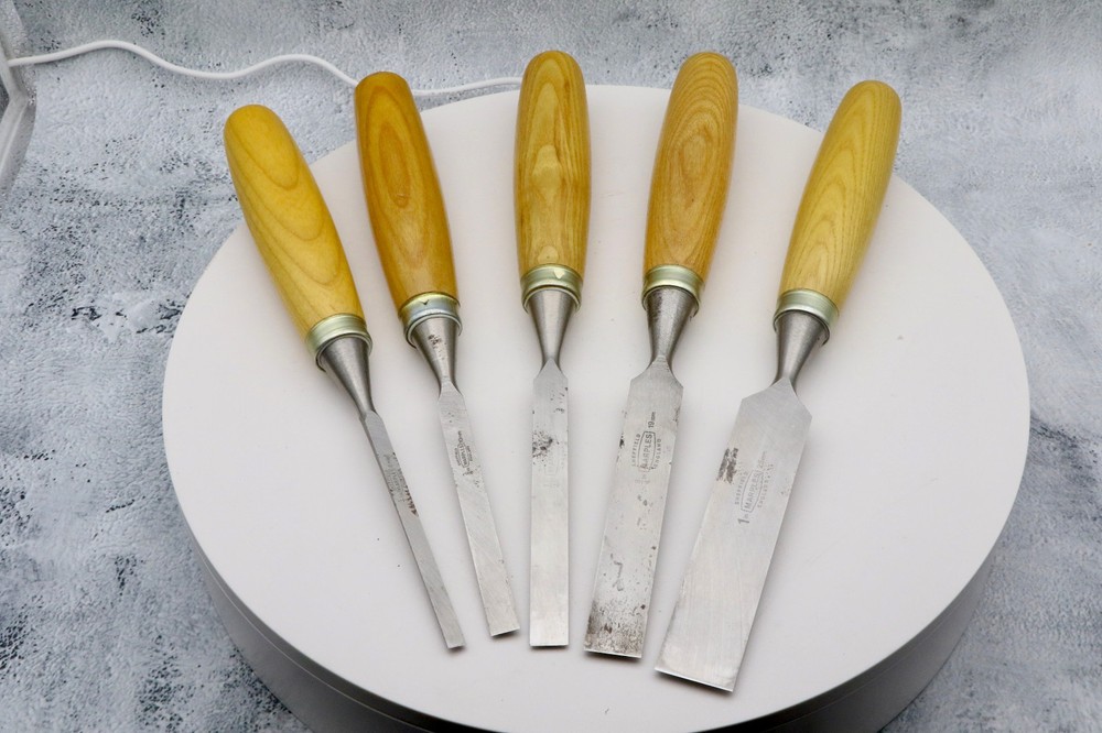 MARPLES RIDGEWAY 5 PIECE WOOD CHISEL SET
