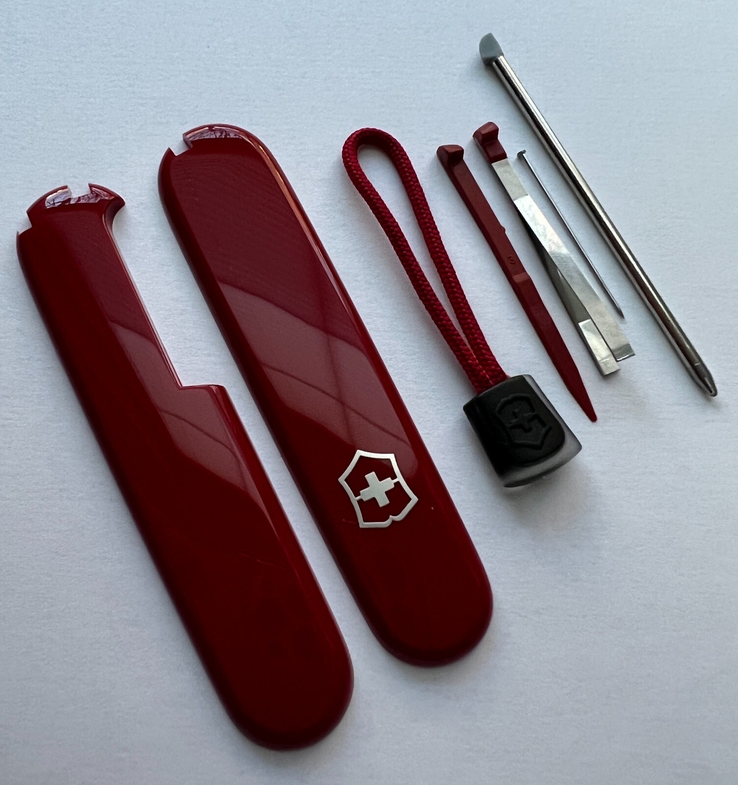 Victorinox Scales 91 mm Plus Set Handles Cover Grips SAK