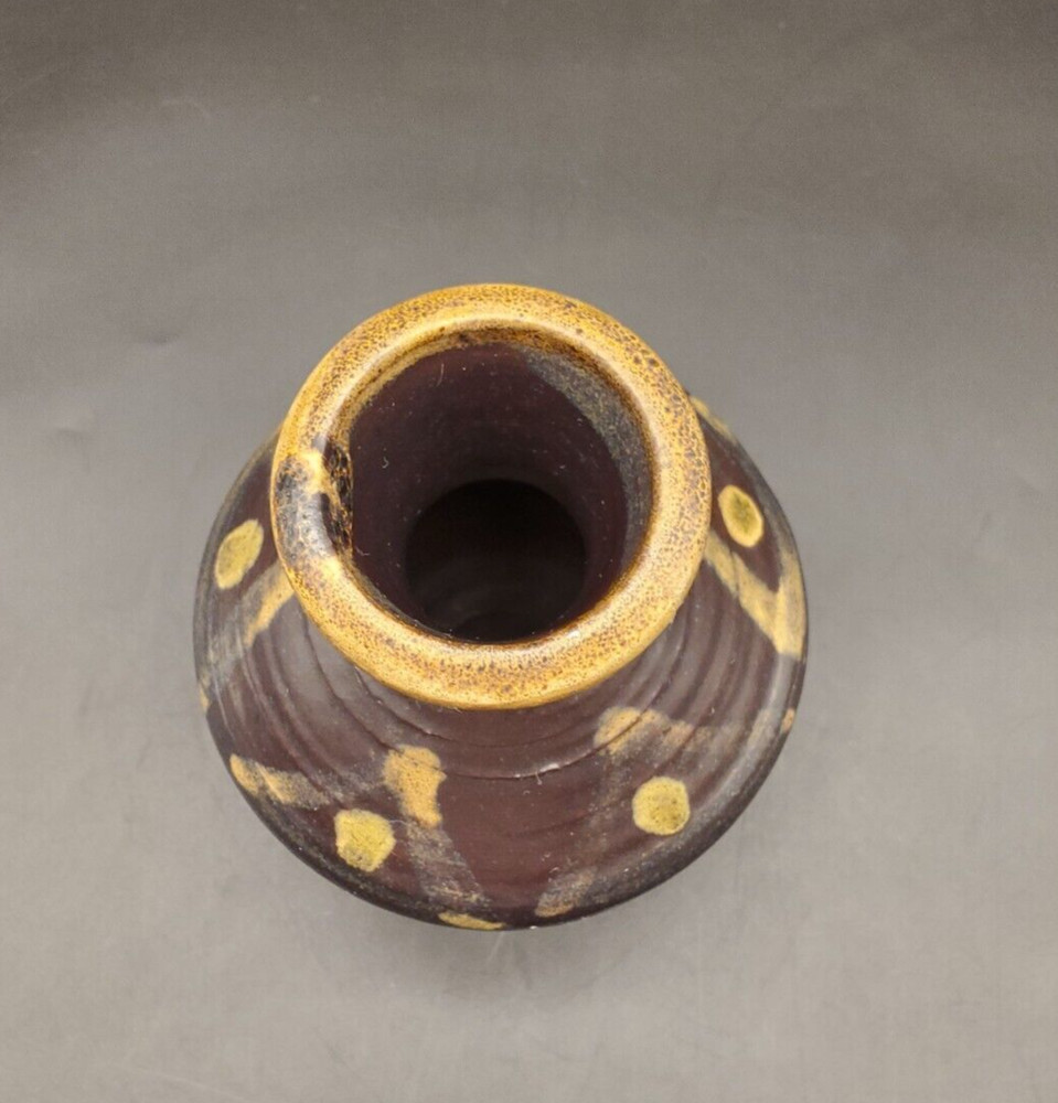 Art Pottery vase marked HB