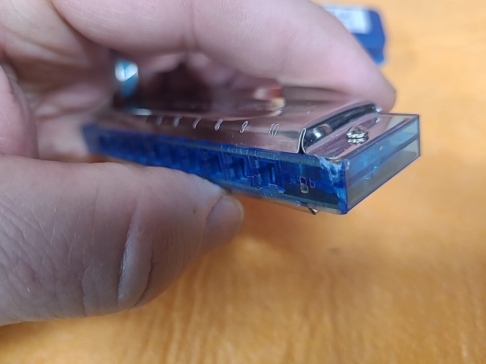 Jailhouse Blues Harmonica with Case