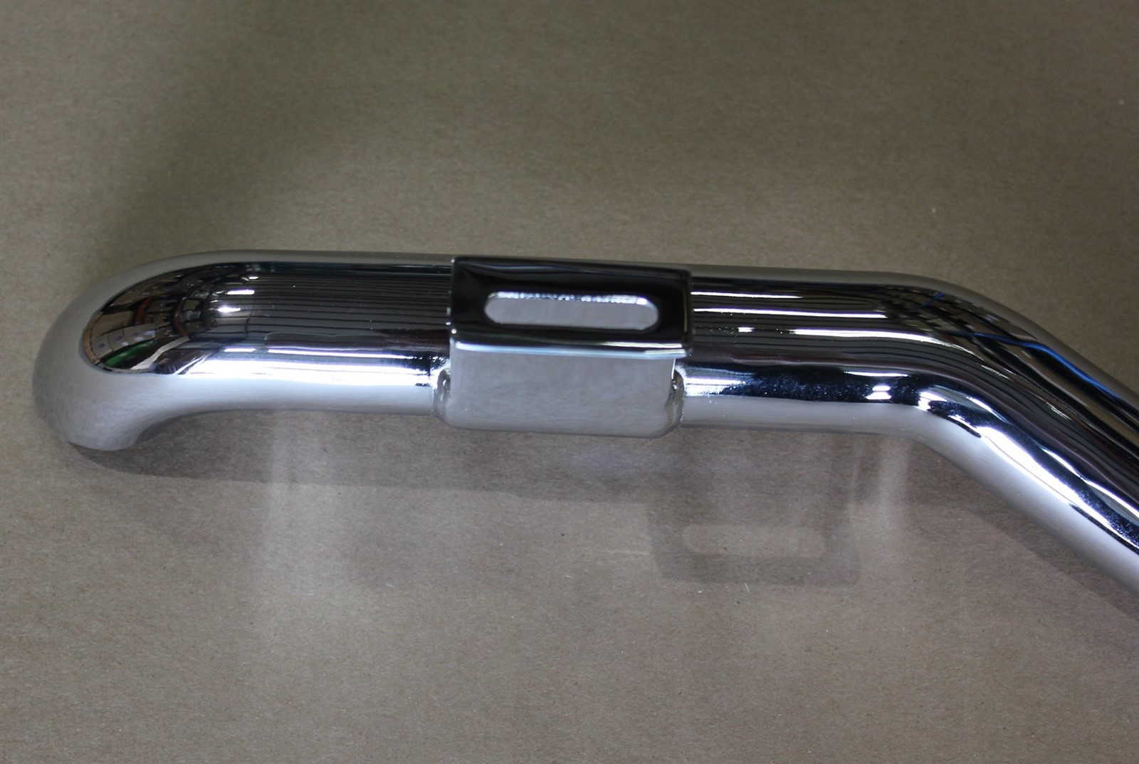 Boomer 8N Compact Tractor Exhaust Pipe 84249124 Chrome Case New Holland NOS OEM