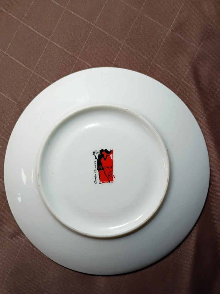 "Creative Ceramics" (2 Tea Cups And Dish)