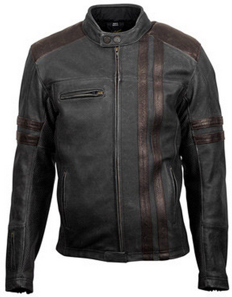 Scorpion 1909 Leather Jacket Black/Brown
