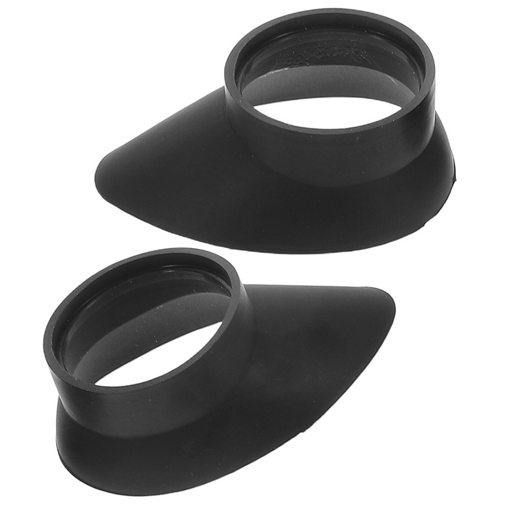 2 Pcs Microscope Goggles Eyepiece Cover for Telescope Lens Protector Cap