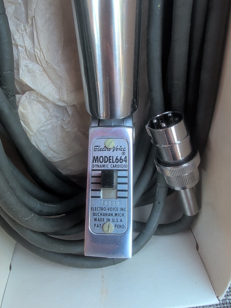 Vintage Electro-Voice Microphone Dynamic Model 664