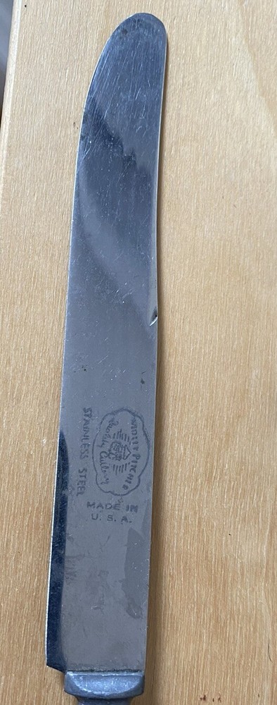 Brown Bakelite Flatware 2 Spoons, Fork, Knife Vintage