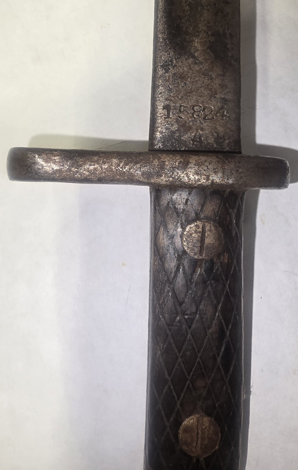 Rare Spanish 1893/16 Bayonet SN 15824A Artileria