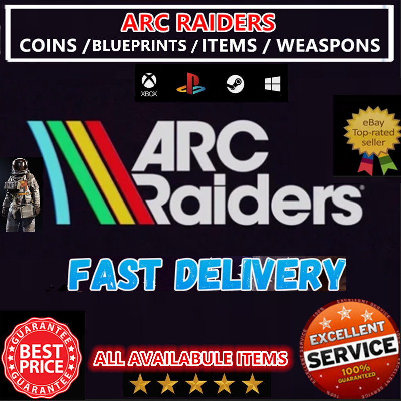 ARC Raiders🔥Blueprints Coins Stations Mats Attachments Fast ship🚀Virtual Item