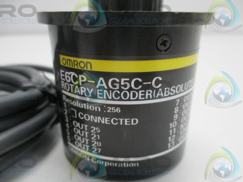 OMRON E6CP-AG5C-C ROTARY ENCODER ABSOLUTE (MISSING ACCESSORIES) NSNP