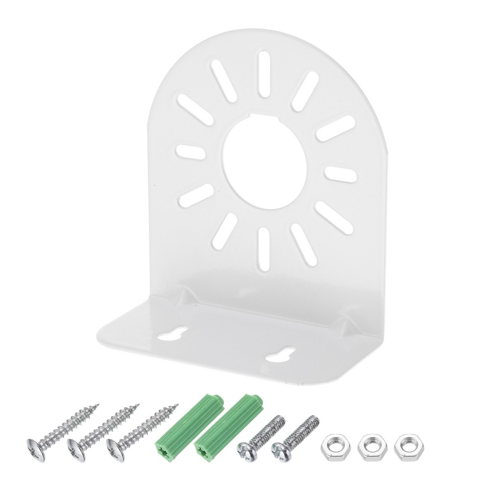 1 Pack Dome Security Camera Mounting 4.5" L-Shape IP Camera Bracket, Steel