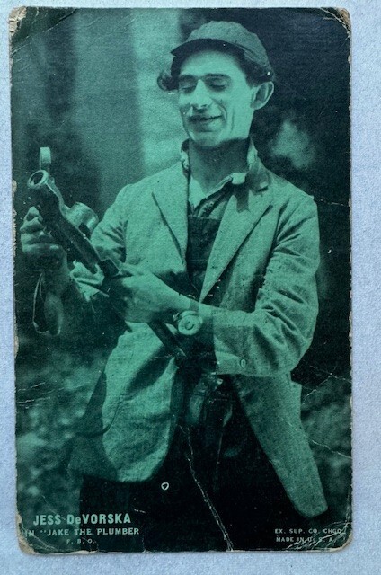 Jake the Plumber-Jess DeVorska-1920 ARCADE CARD