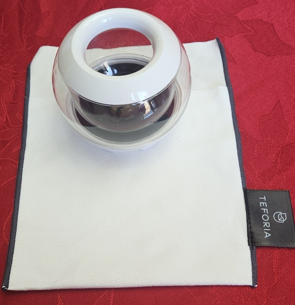RARE!! Teforia Tea Infuser COMPLETE Set in Pristine Condition