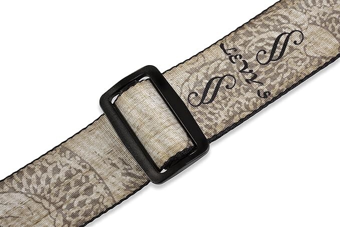 Levy's MPD2-012 2" Sublimation-Printed Polyester Guitar Strap - Asian Characters