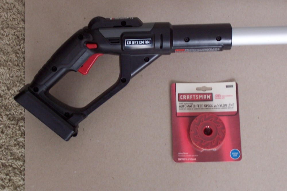 CRAFTSMAN 40v 40 Volt Max Cordless Line String Trimmer Edger w/Replacement Spool
