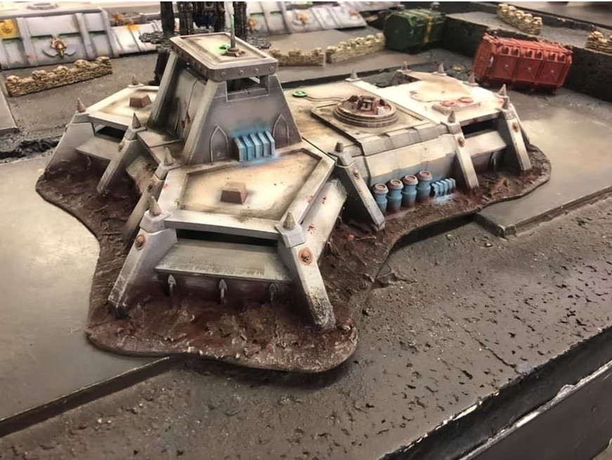 Command HQ - Warhammer 40k compatible terrain - Sci fi, Grimdark