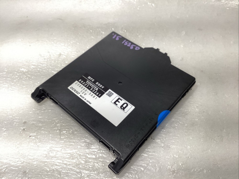 2015 LEXUS IS250 MULTIPLEX NETWORK CONTROL MODULE ECM ASSEMBLY OEM 89221-53261
