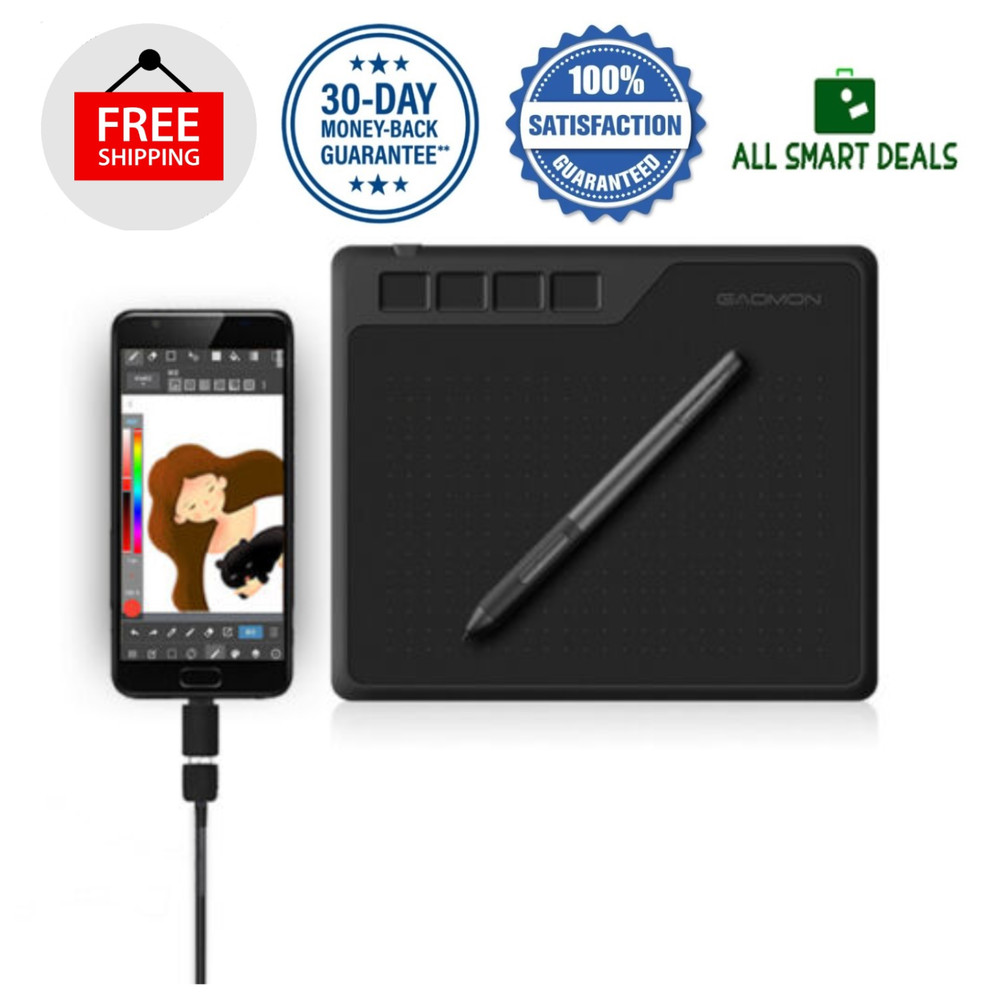 Tableta Grafica Para Dibujar Diseño Para Celular PC Android Windows Precisa