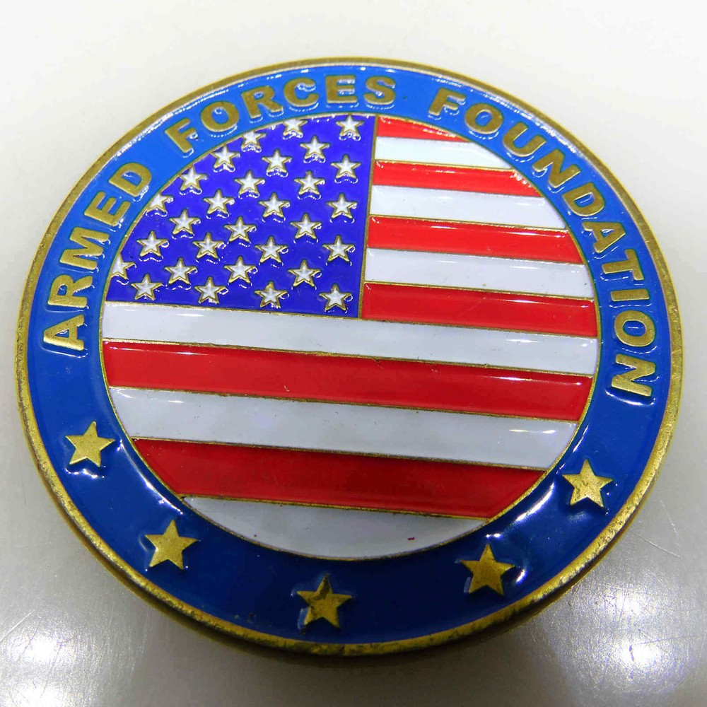 ARMED FORCES FOUNDATION CHALLENGE COIN