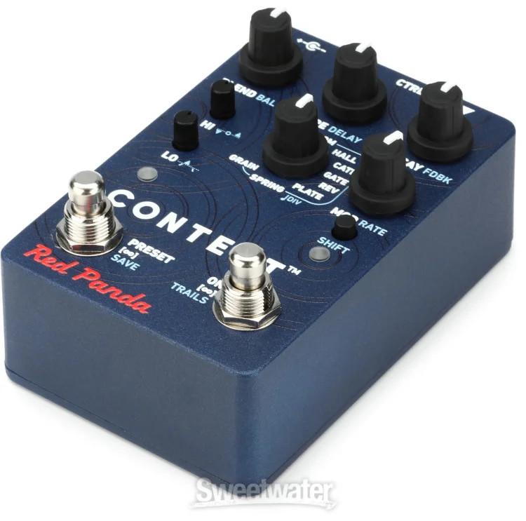 Red Panda Context 2 Reverb Effects Pedal