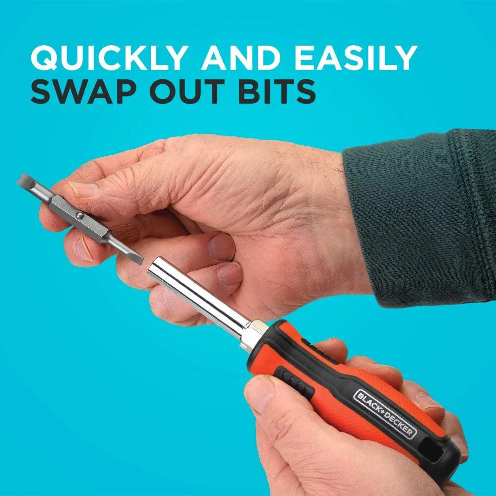 Beyond By BLACK+DECKER™ 6-In-1 Multibit Screwdriver - BDHT68001