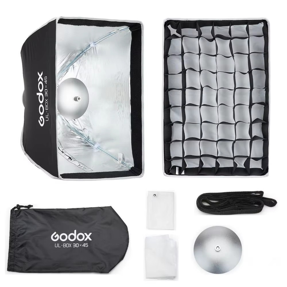 UL-Box Rectangular Softbox, Quick Release Umbrella Softbox, Bowens Mount Light D