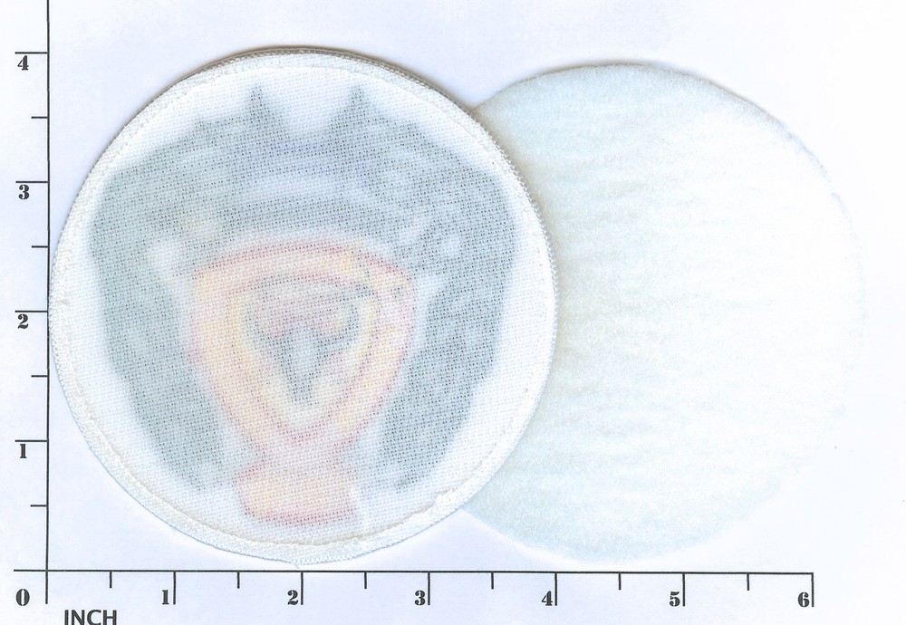 USMC 3d Bn/4th Mar Hook&Loop round PATCH 3/4 Thundering 3rd Battalion/4th Marine